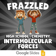 Intermolecular Forces FRAZZLED Science Game - No Prep Chemistry Review Activity