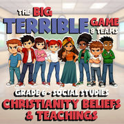 Christianity Beliefs & Teachings BIG TERRIBLE GAME - Grade 6 Socials Review