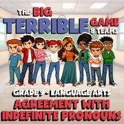 Agreement with Indefinite Pronouns BIG TERRIBLE GAME - Grade 9 ELA Review