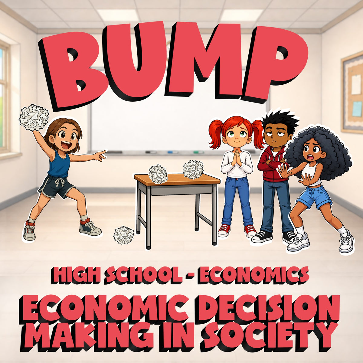 Economic Decision Making in Society BUMP Economics Game - No Prep Review