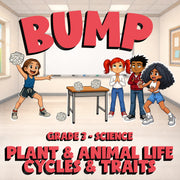 Plant & Animal Life Cycles & Traits BUMP Science Game - No Prep Grade 3 Review