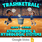 Atmospheric & Hydrologic Systems TRASHKETBALL Science Game - No Prep Grade 7