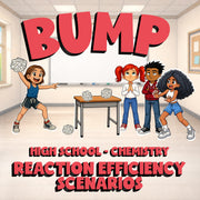 Reaction Efficiency Scenarios BUMP Science Game - No Prep Chemistry Review