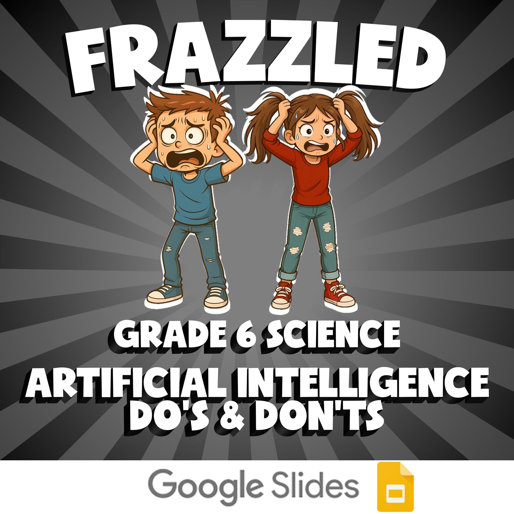 Artificial Intelligence Do’s & Don’ts FRAZZLED Science Game - No Prep Grade 6