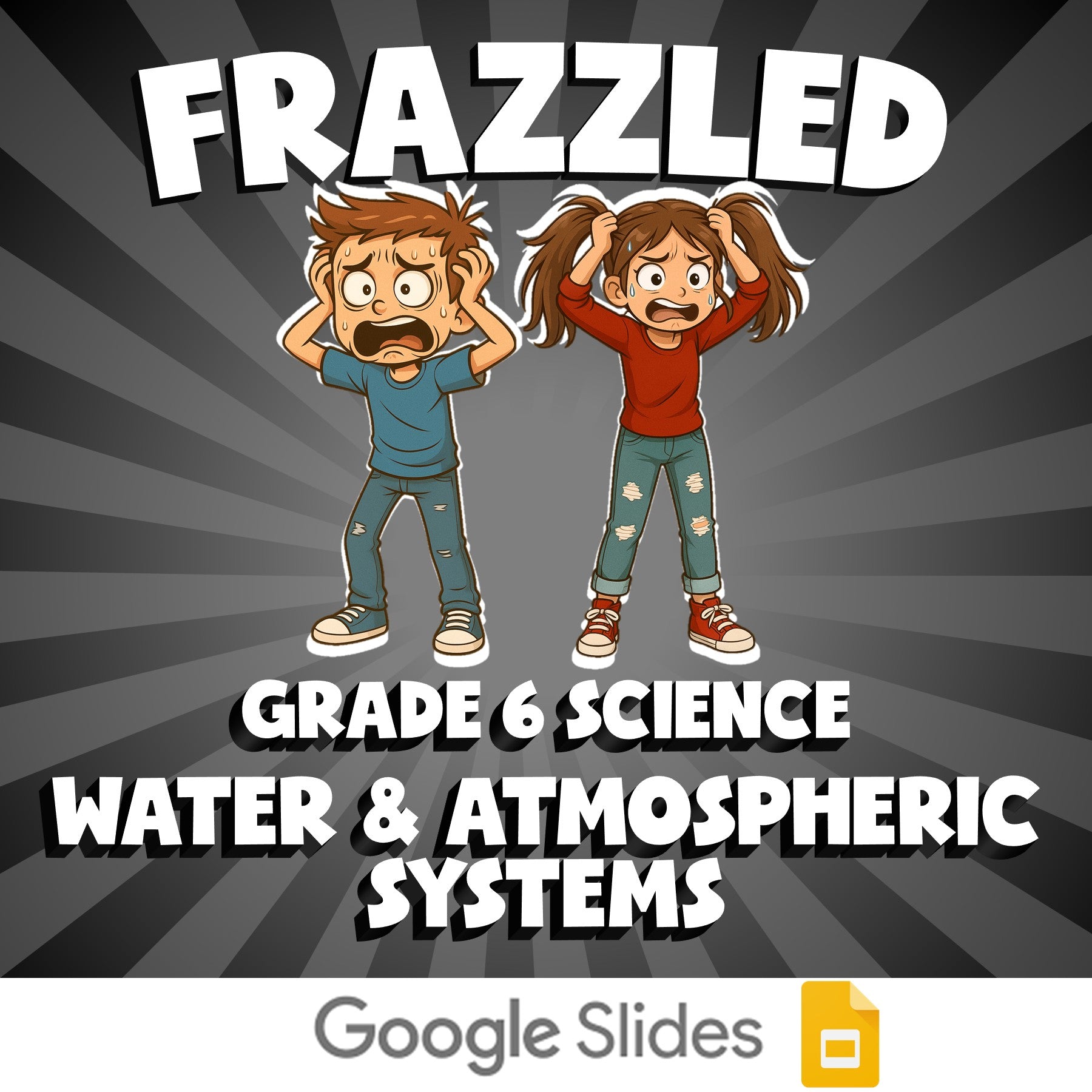 Water & Atmospheric Systems FRAZZLED Science Game - No Prep Grade 6 Review