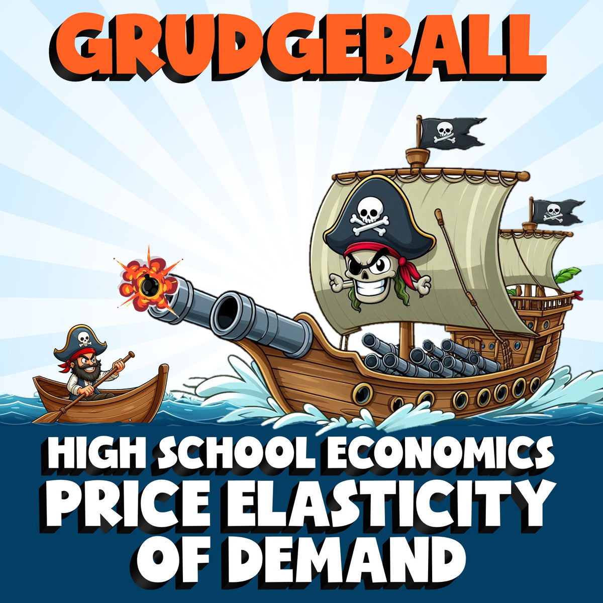 Price Elasticity of Demand GRUDGEBALL Economics Game - No Prep Review Activity