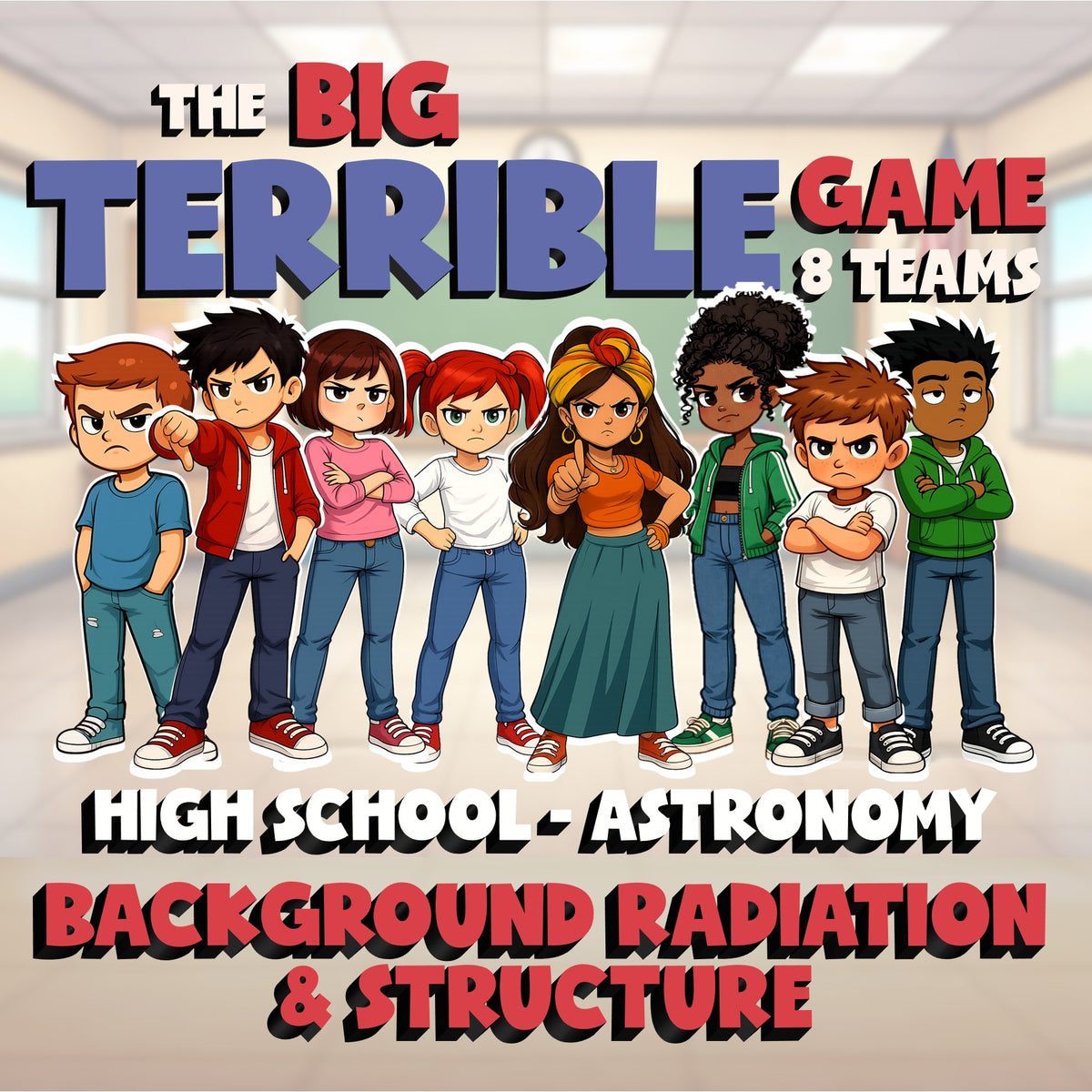 Background Radiation & Structure BIG TERRIBLE GAME - Astronomy Science Review