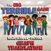Graph Translation BIG TERRIBLE GAME - No Prep Physics Science Review Activity