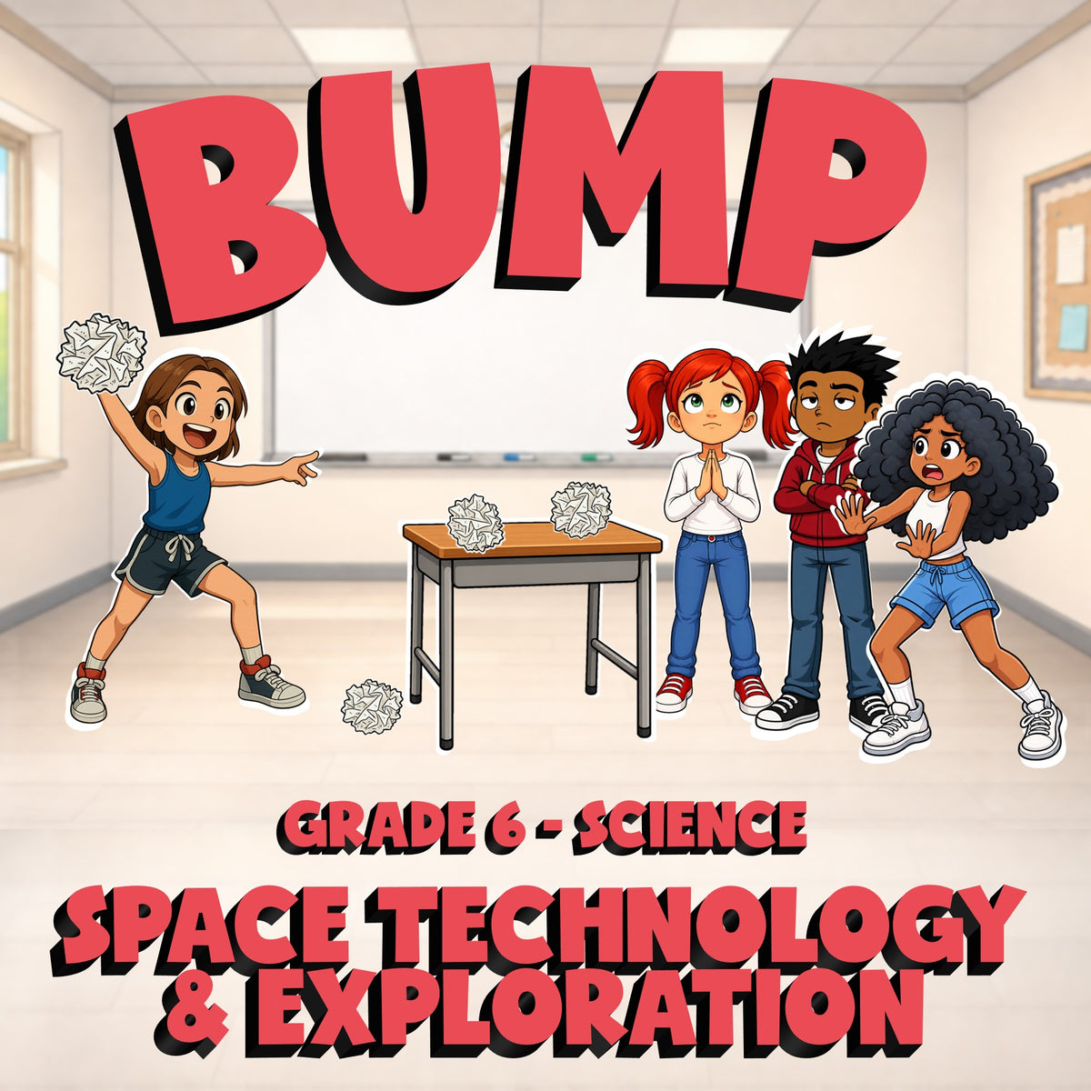 Space Technology & Exploration BUMP Science Game - No Prep Grade 6 Review