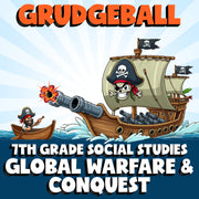 Global Warfare & Conquest GRUDGEBALL Socials Game - No Prep Grade 7 Review