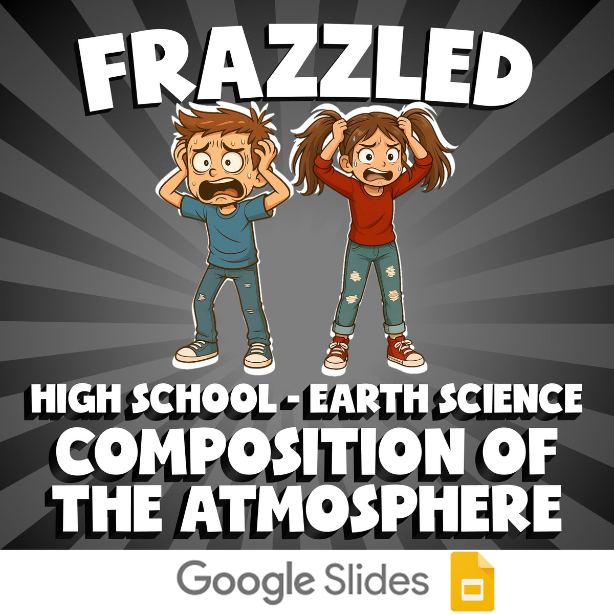 Composition of the Atmosphere FRAZZLED Game - No Prep Earth Science Review