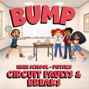 Circuit Faults & Breaks BUMP Science Game - No Prep Physics Review Activity