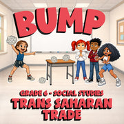 Trans Saharan Trade BUMP Socials Game - No Prep Grade 6 Review Activity