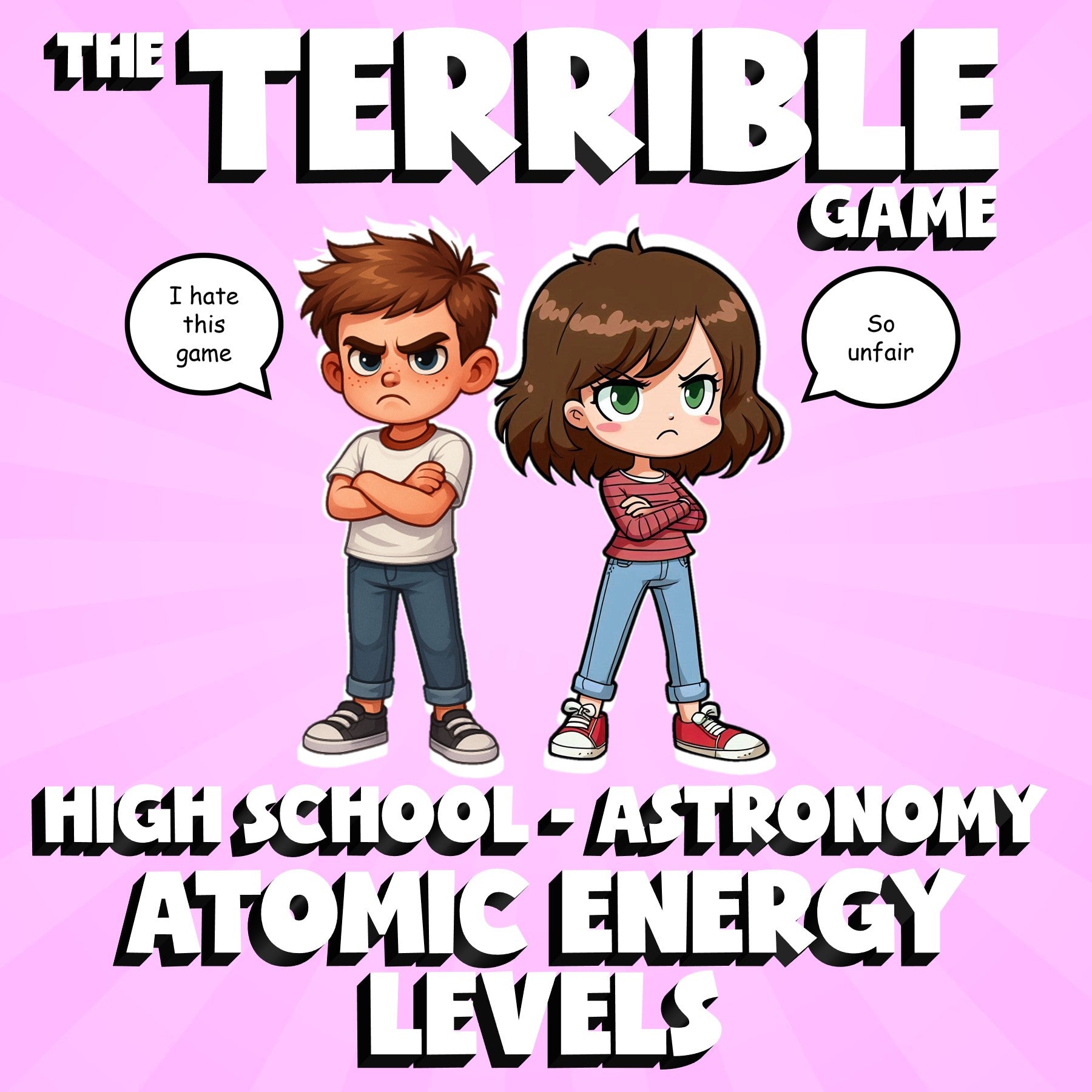 Atomic Energy Levels THE TERRIBLE GAME - No Prep Astronomy Science Review