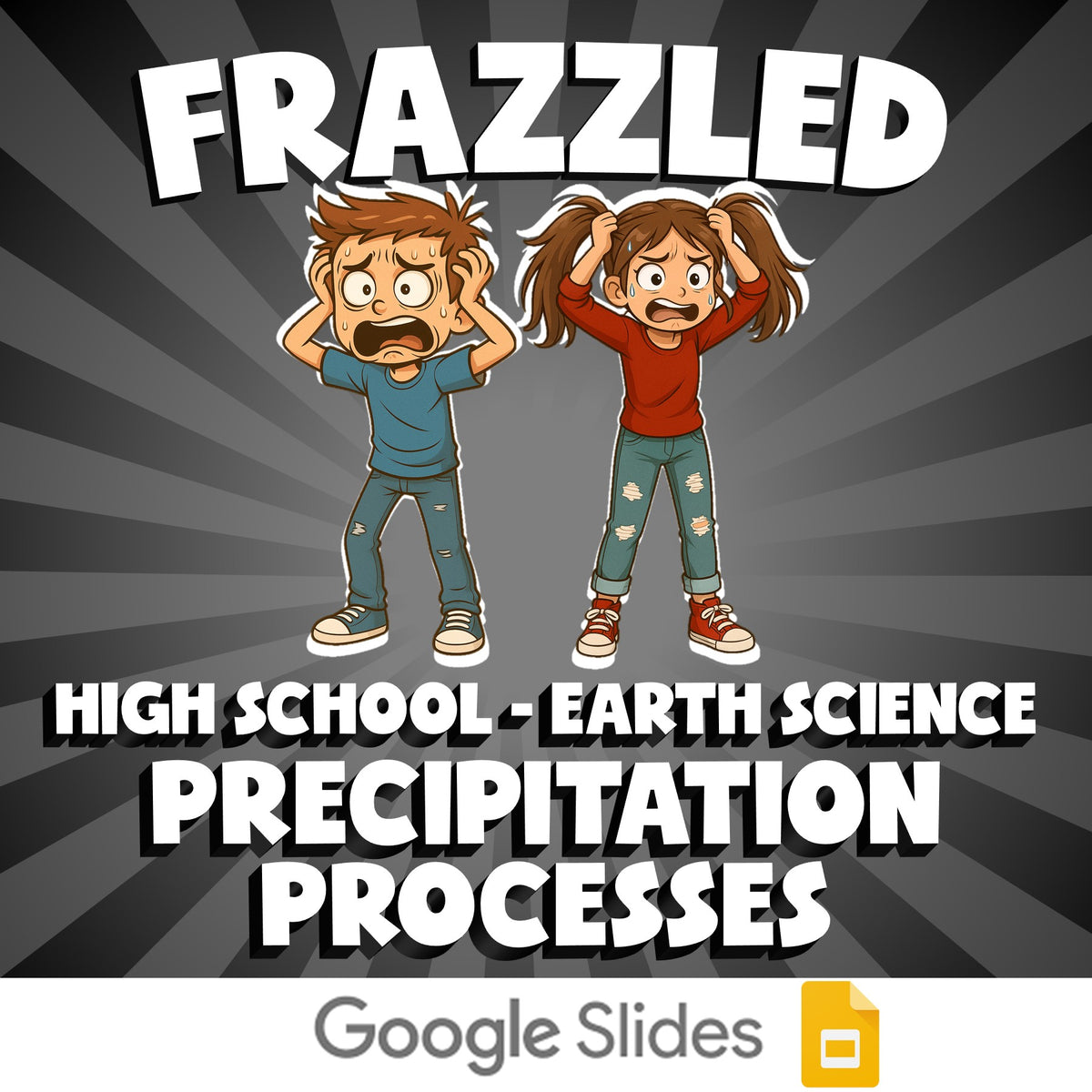 Precipitation Processes FRAZZLED Game - No Prep Earth Science Review Activity