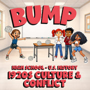 1920s Culture & Conflict BUMP U.S. History Game - No Prep Review Activity