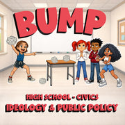 Ideology & Public Policy BUMP Civics Game - No Prep Review Activity