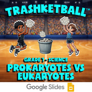 Prokaryotes vs Eukaryotes TRASHKETBALL Science Game - No Prep Grade 7 Review