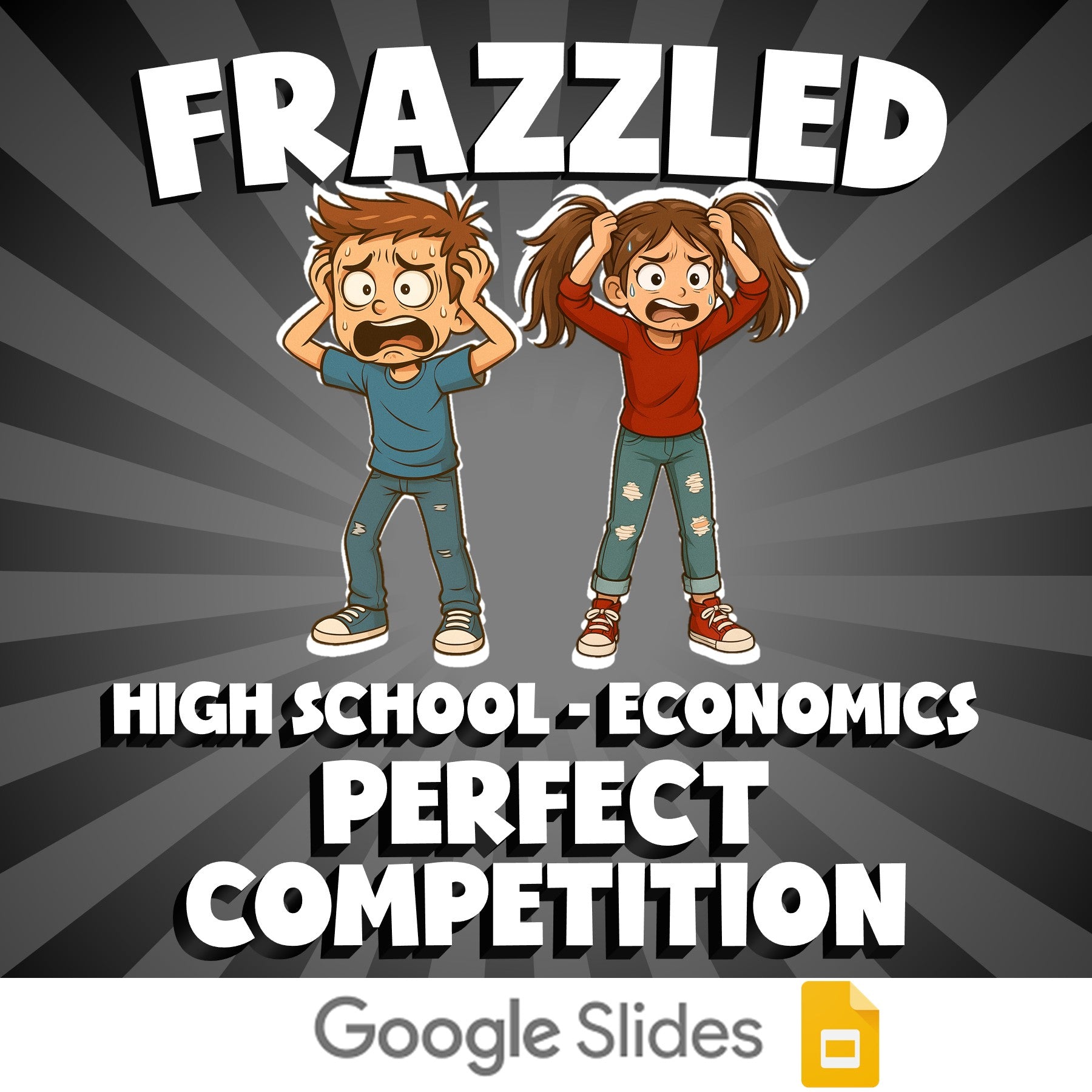 Perfect Competition FRAZZLED Economics Game - No Prep Review Activity