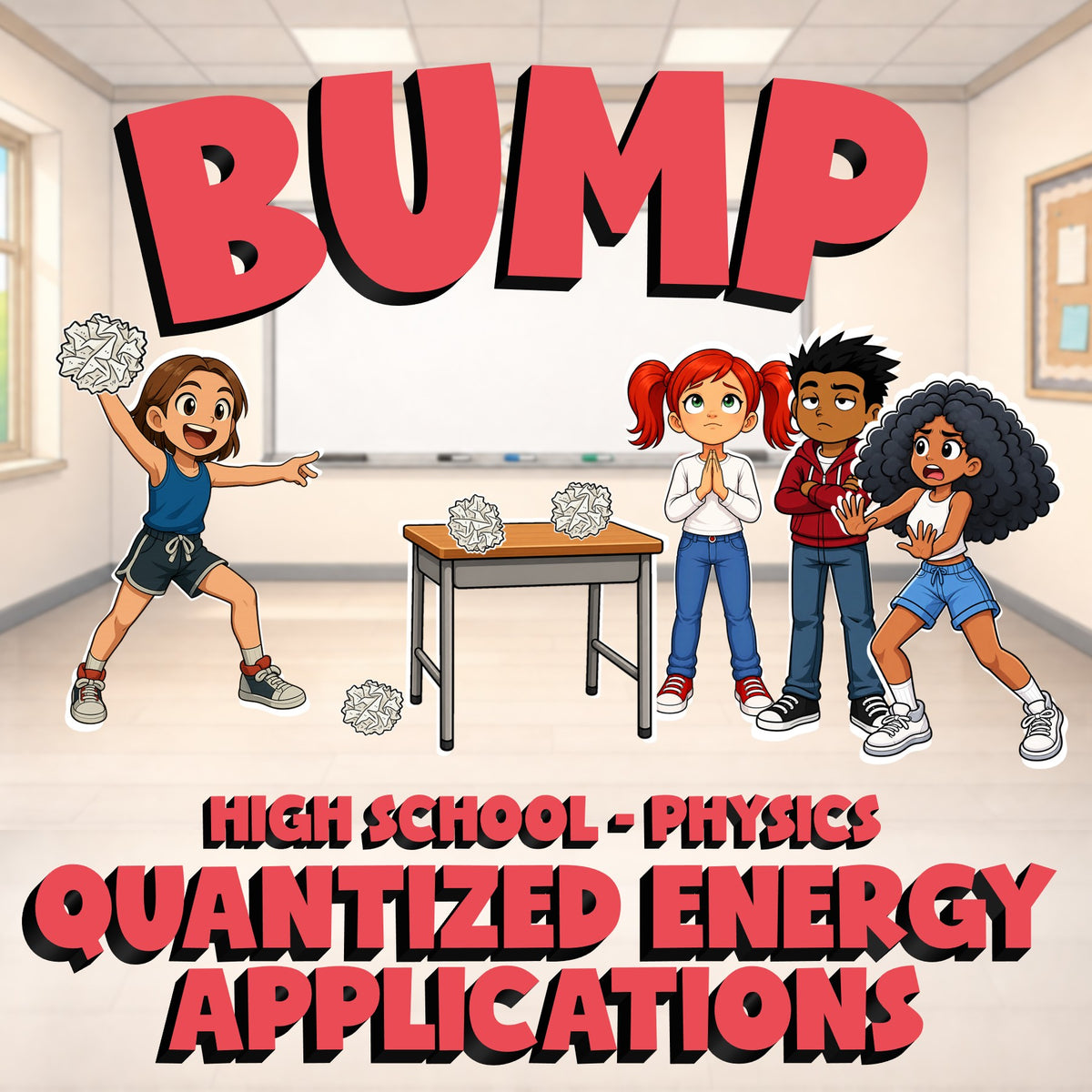 Quantized Energy Applications BUMP Science Game - No Prep Physics Review