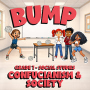 Confucianism & Society BUMP Socials Game - No Prep Grade 7 Review Activity