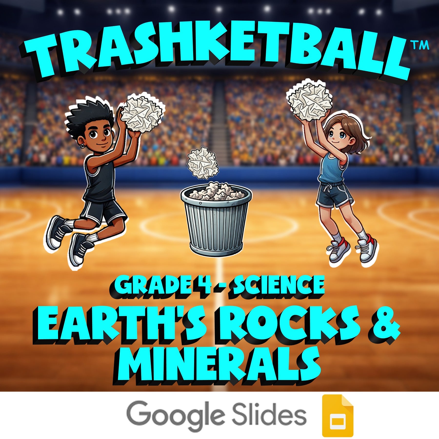 Earth’s Rocks & Minerals TRASHKETBALL Science Game - No Prep Grade 4 Review