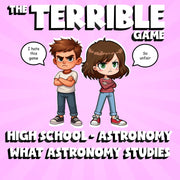 What Astronomy Studies THE TERRIBLE GAME - No Prep Astronomy Science Review