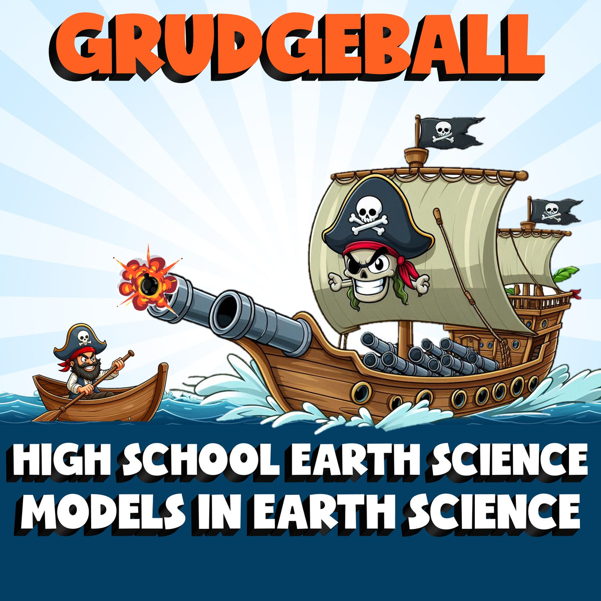 Models in Earth Science GRUDGEBALL Game - No Prep Earth Science Review Activity
