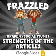Strengths of the Articles FRAZZLED Socials Game - No Prep Grade 4 Review