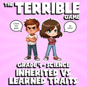 Inherited vs Learned Traits THE TERRIBLE GAME - No Prep Grade 4 Science Review