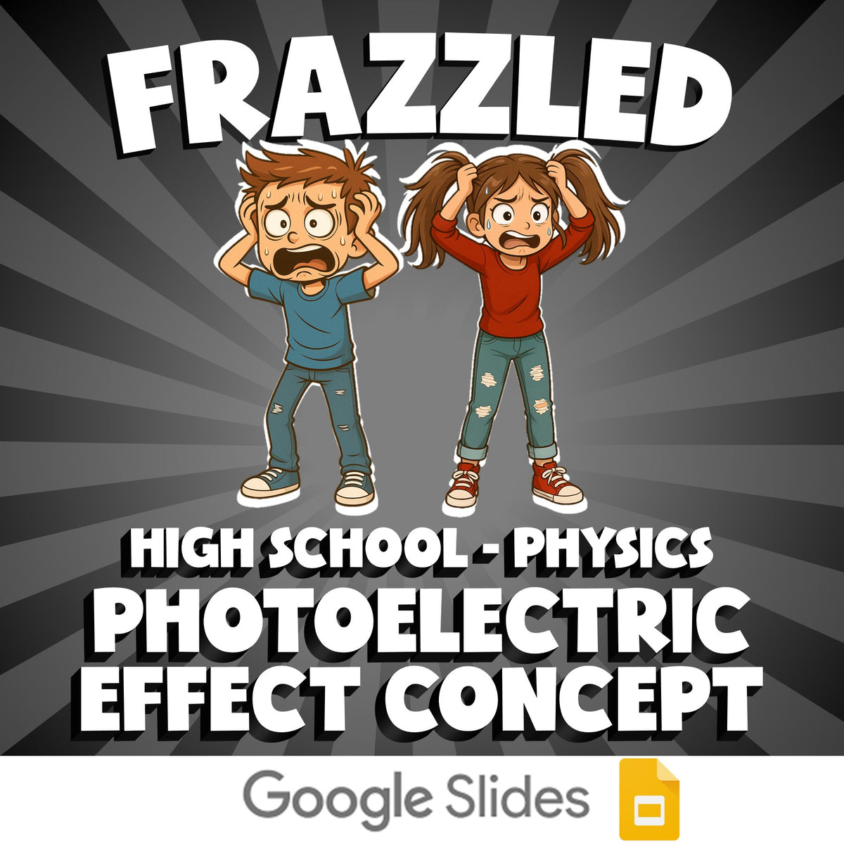 Photoelectric Effect Concept FRAZZLED Science Game - No Prep Physics Review