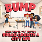 Urban Growth & City Life BUMP U.S. History Game - No Prep Review Activity