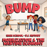 Mobilization & the Wartime Economy BUMP U.S. History Game - No Prep Review