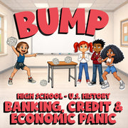 Banking, Credit & Economic Panic BUMP U.S. History Game - No Prep Review