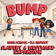 Slavery & Westward Expansion BUMP U.S. History Game - No Prep Review Activity