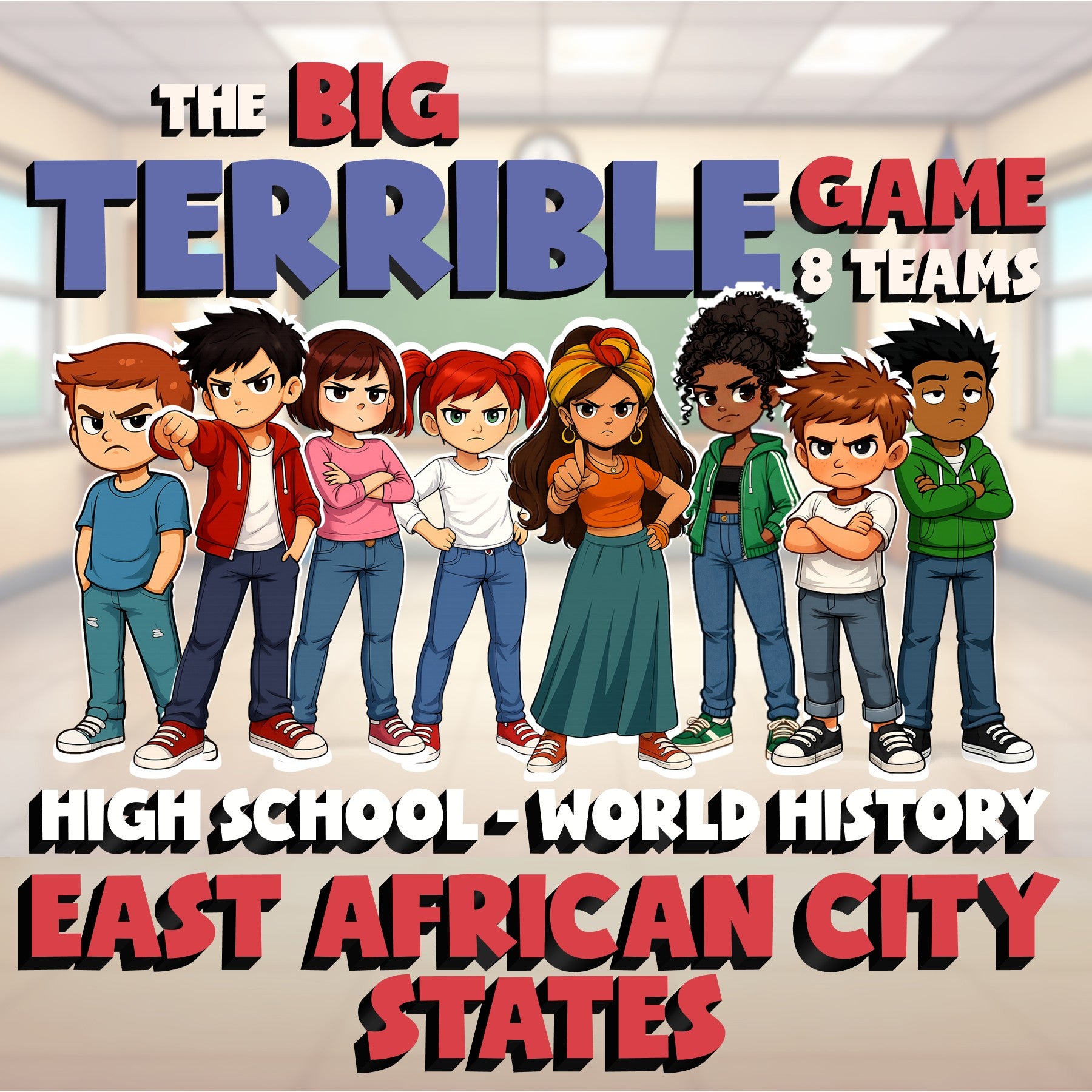 East African City States BIG TERRIBLE GAME - No Prep World History Review