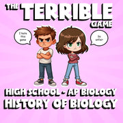 History of Biology THE TERRIBLE GAME - No Prep AP Biology Science Review