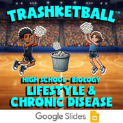 Lifestyle & Chronic Disease TRASHKETBALL Science Game - No Prep Biology Review
