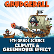 Climate & Greenhouse Effect GRUDGEBALL Science Game - No Prep Grade 9 Review