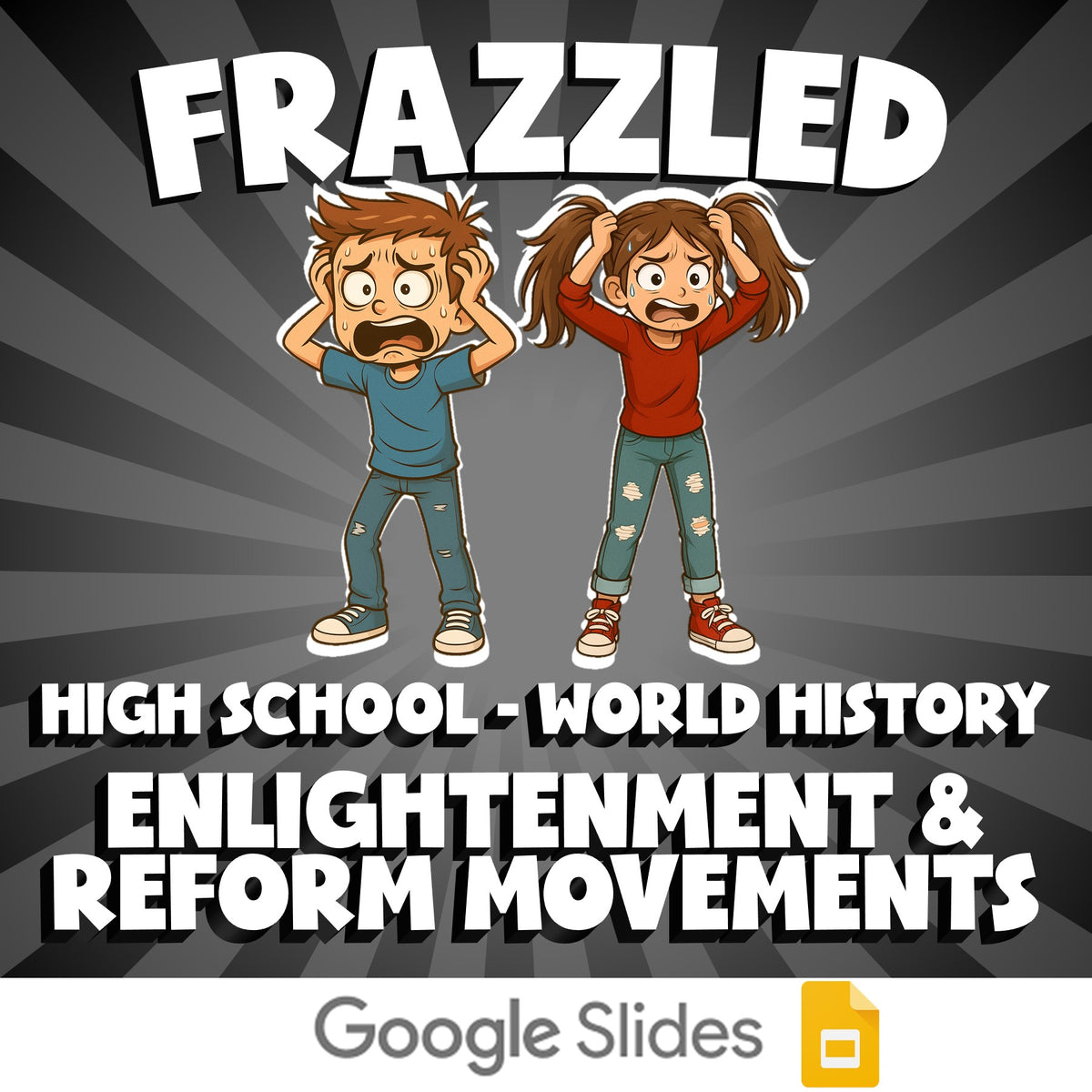 Enlightenment & Reform Movements FRAZZLED Game - No Prep World History Review