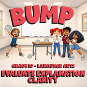 Evaluate Explanation Clarity BUMP ELA Game - No Prep Grade 10 Review Activity