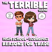 Reasons for Trade THE TERRIBLE GAME - No Prep Economics Review Activity