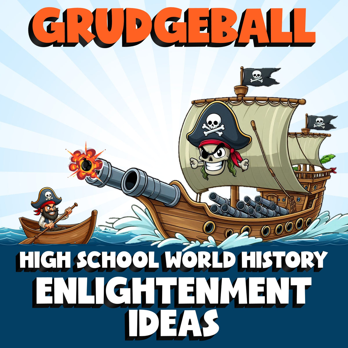 Enlightenment Ideas GRUDGEBALL Game - No Prep World History Review Activity