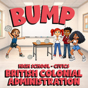 British Colonial Administration BUMP Civics Game - No Prep Review Activity