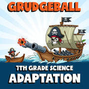 Adaptation GRUDGEBALL Science Game - No Prep Grade 7 Review Activity