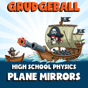 Plane Mirrors GRUDGEBALL Science Game - No Prep Physics Review Activity