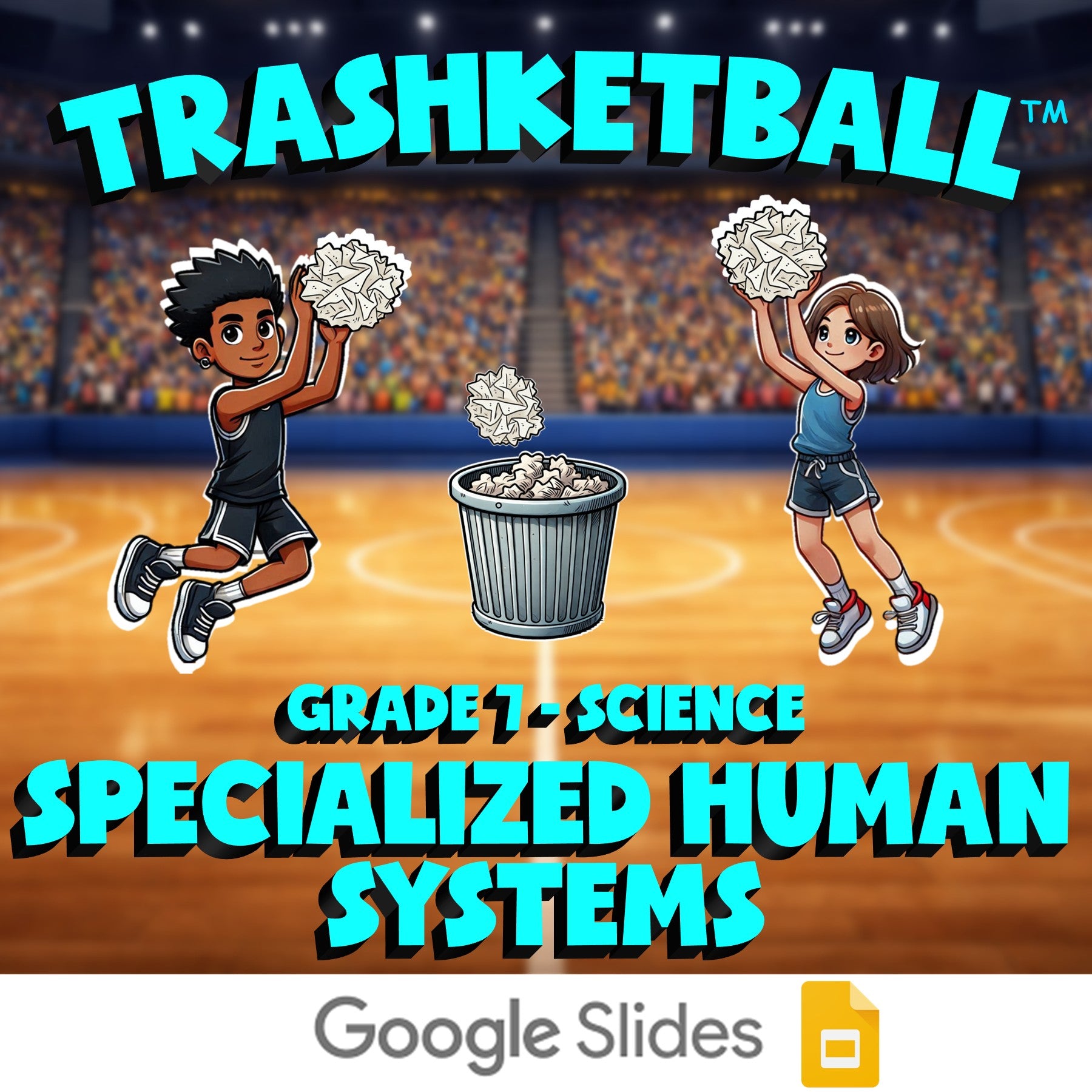 Specialized Human Systems TRASHKETBALL Science Game - No Prep Grade 7 Review