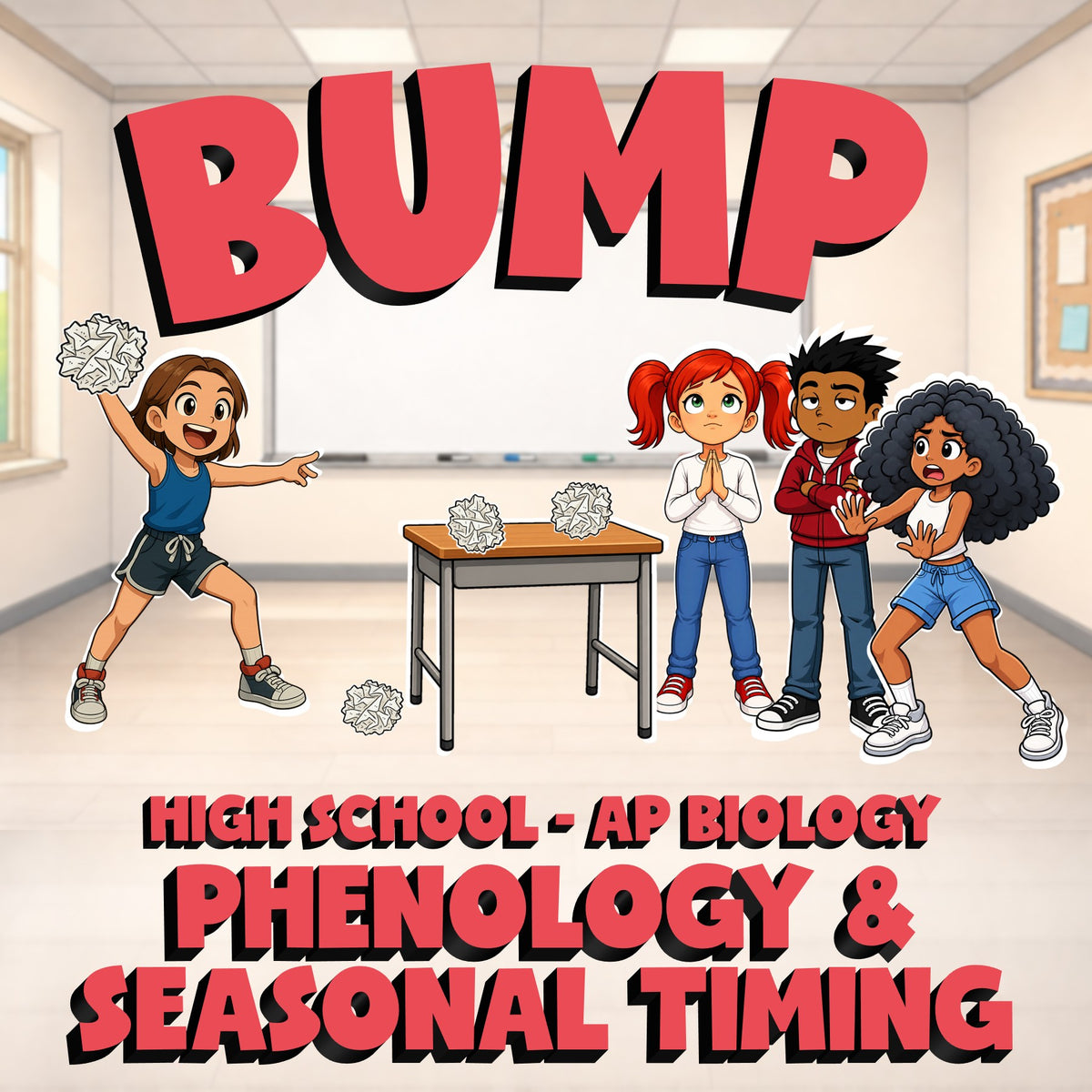 Phenology & Seasonal Timing BUMP Science Game - No Prep AP Biology Review
