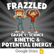 Kinetic & Potential Energy FRAZZLED Science Game - No Prep Grade 4 Review