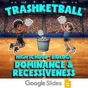 Dominance & Recessiveness TRASHKETBALL Science Game - No Prep Biology Review